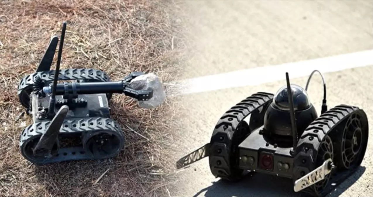 İnsansız kara aracı göreve hazır