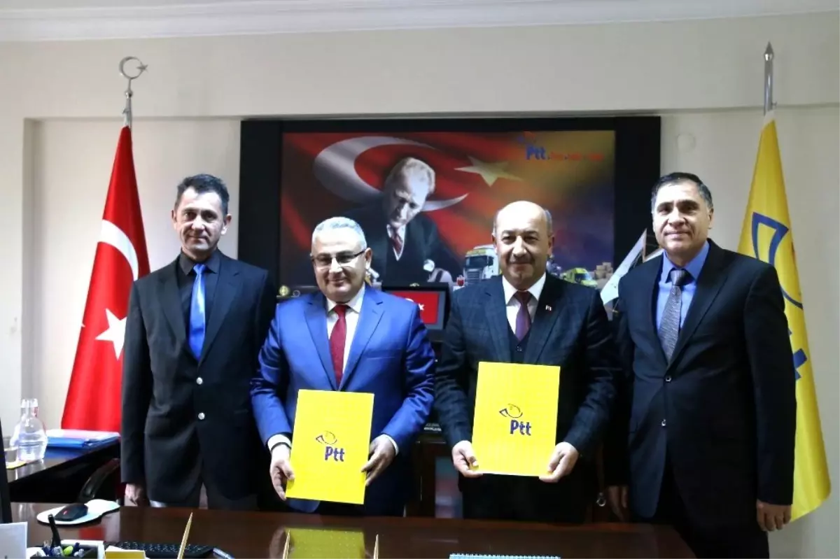 Kütahya İl Milli Eğitim Müdürlüğü ile PTT arasında protokol