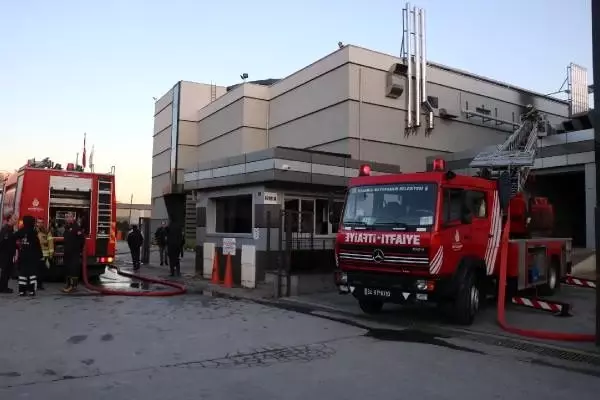 Pendik'te kuru yemiş fabrikasında yangın Pendik'te kuru yemiş fabrikasında yangın