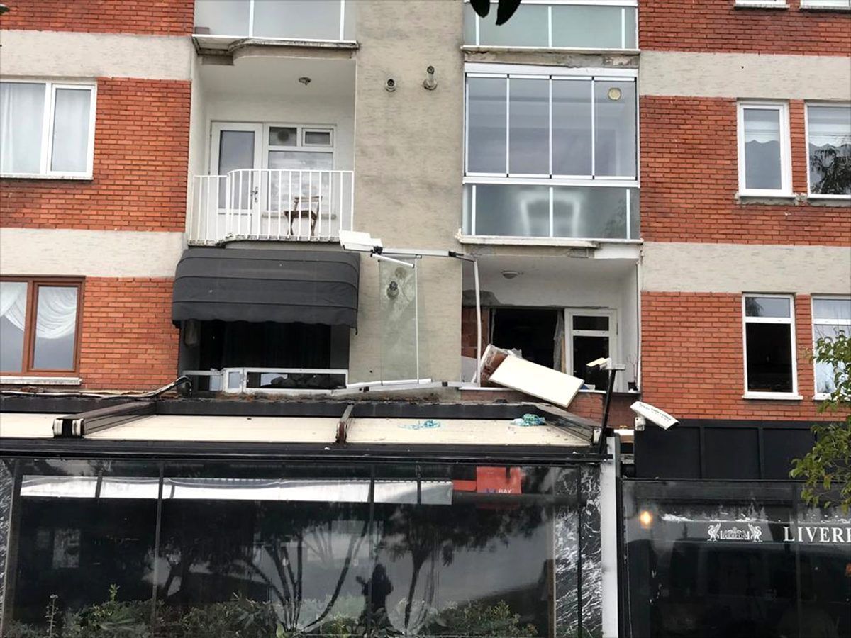 Samsun'da doğal gaz patlaması sonucu bir kişi yaralandı