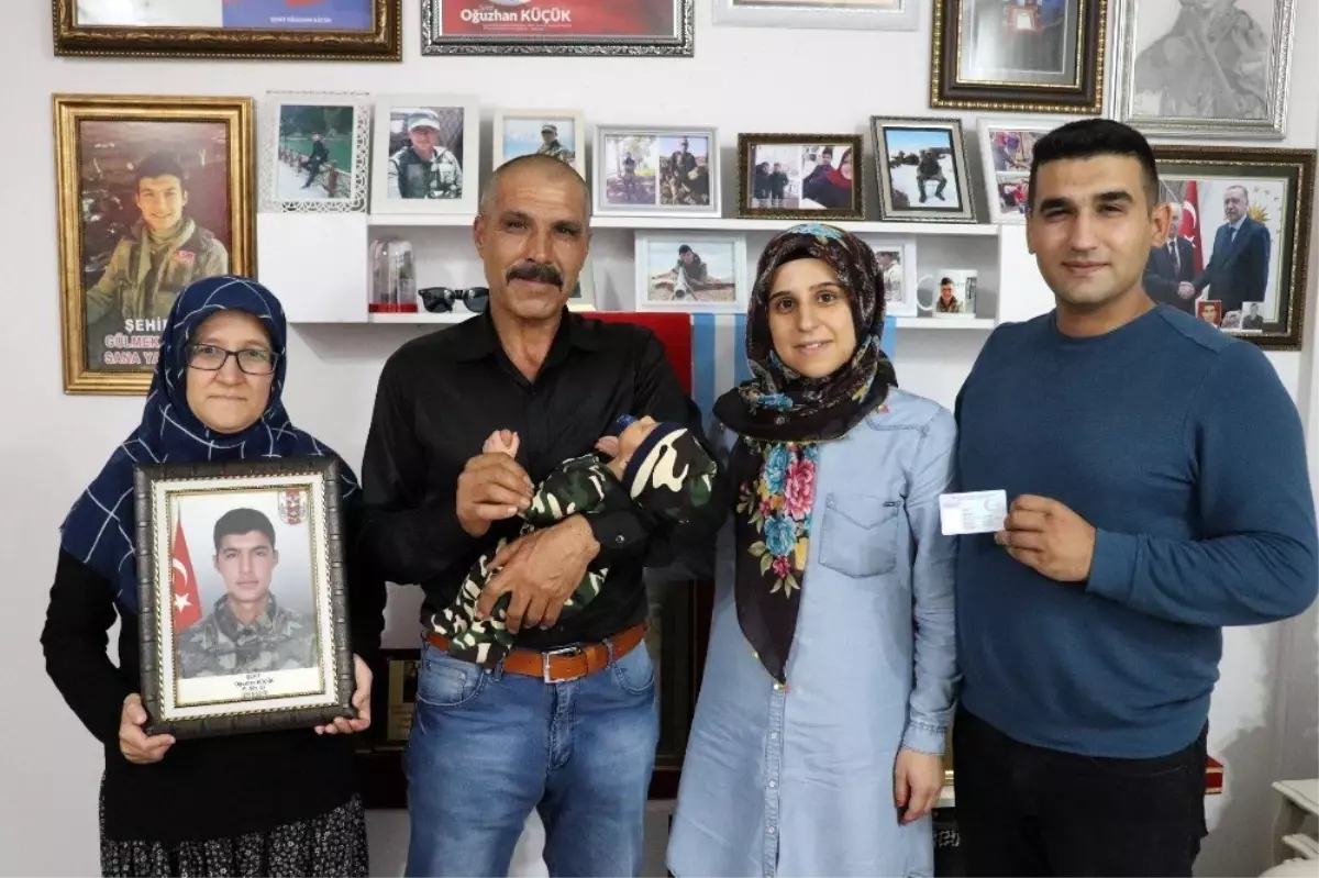 Şehit Oğuzhan Küçük'ün ismi yeğenine verildi