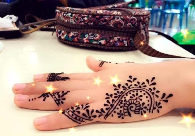 Yeni dövme modası Hint kınası modelleri! En güzel Hint kınası modelleri