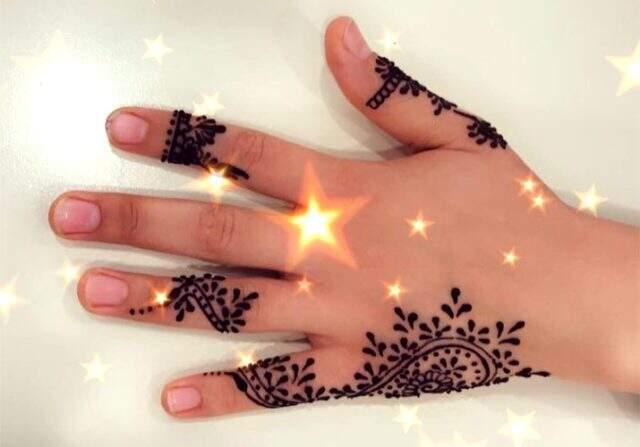 Yeni dövme modası Hint kınası modelleri! En güzel Hint kınası modelleri