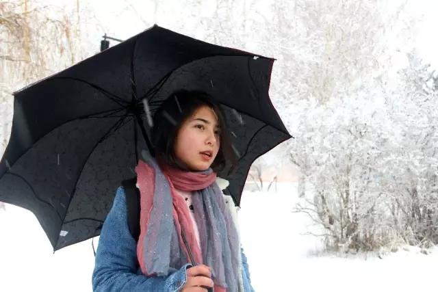 Bayburt'ta soğuk hava etkisini artırdı