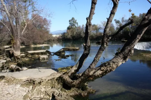 Bir günü bir gününü tutmayan Manavgat şelalesi ziyaretçilerine hayal kırıklığı yaşatıyor Bir günü bir gününü tutmayan Manavgat şelalesi ziyaretçilerine hayal kırıklığı yaşatıyor