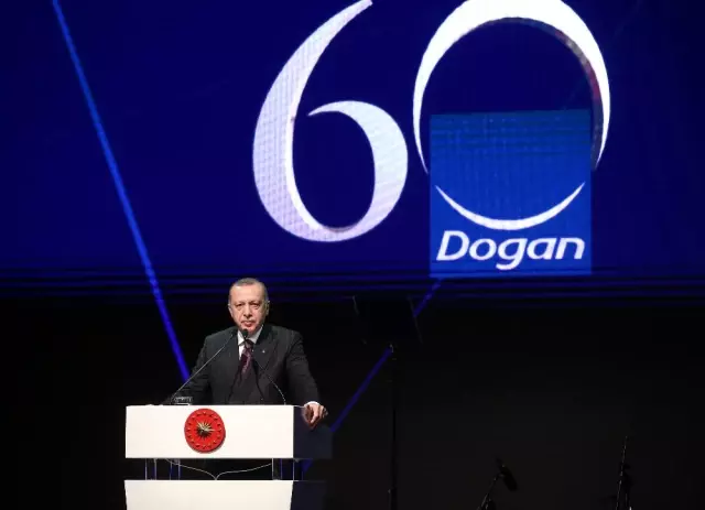 Cumhurbaşkanı Erdoğan, Doğan Grubu'nun 60. yıl kutlamalarına katıldı Cumhurbaşkanı Erdoğan, Doğan Grubu'nun 60. yıl kutlamalarına katıldı