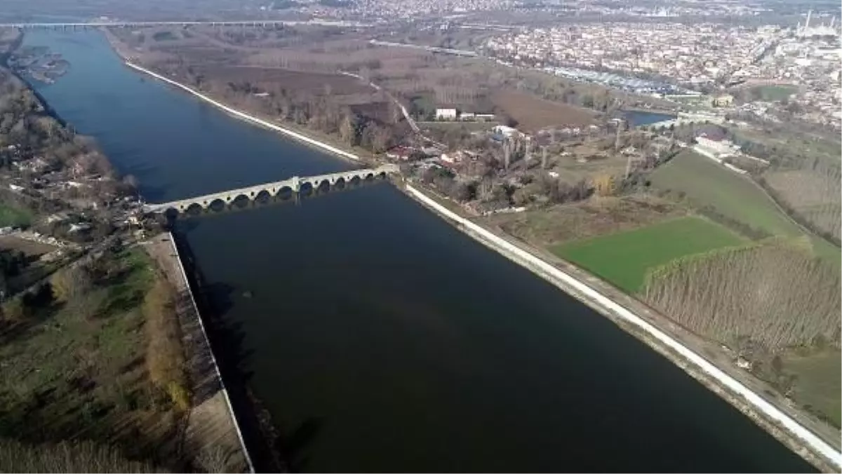 Edirne'de yağışlar, nehir ve barajları doldurdu