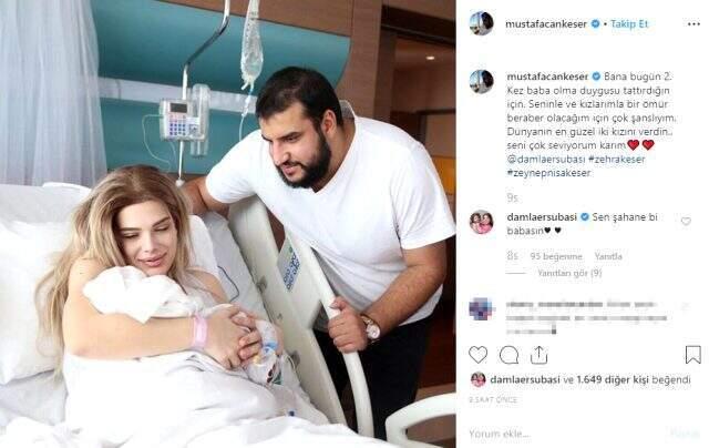 Hamileyken ihanete uğrayan Damla Ersubaşı, ikinci kez anne oldu