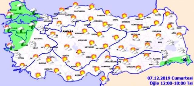 Meteoroloji saat verip uyardı! 3 bölgede sağanak yağış bekleniyor