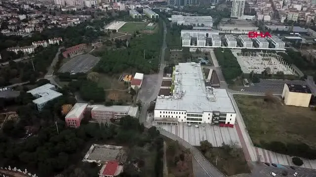 Şehir üniversitesi'nin havadan görüntüleri Şehir üniversitesi'nin havadan görüntüleri