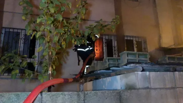 Adıyaman�da ev yangını Haber