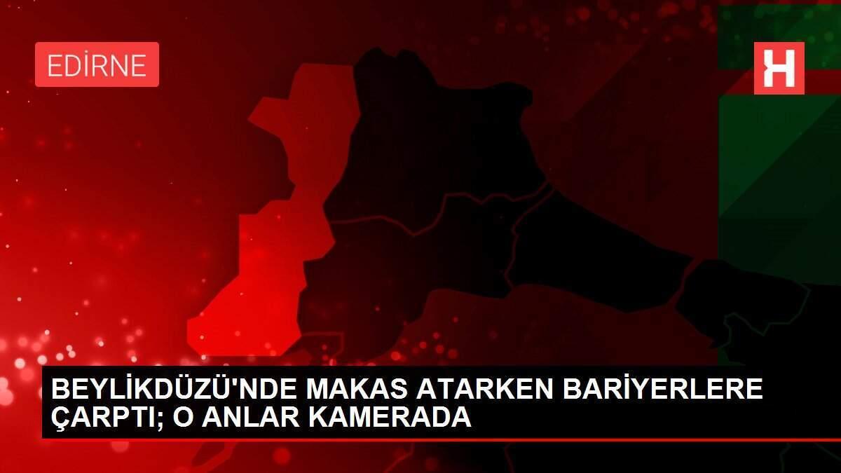 BEYLİKDÜZÜ'NDE MAKAS ATARKEN BARİYERLERE ÇARPTI; O ANLAR KAMERADA BEYLİKDÜZÜ'NDE MAKAS ATARKEN BARİYERLERE ÇARPTI; O ANLAR KAMERADA
