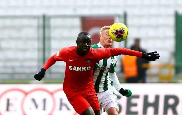 Konyaspor, Gaziantep ile 0-0 berabere kaldı