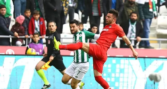 Konyaspor, Gaziantep ile 0-0 berabere kaldı