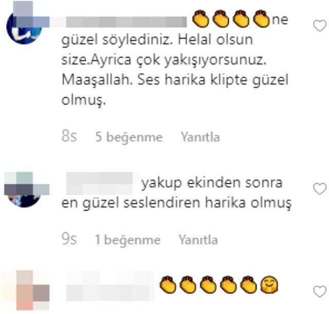 Şarkıcı Aslıhan Hünel klibindeki öpüşme sahnesini 'Türk halkına saygımızdan' diyerek kaldırdı
