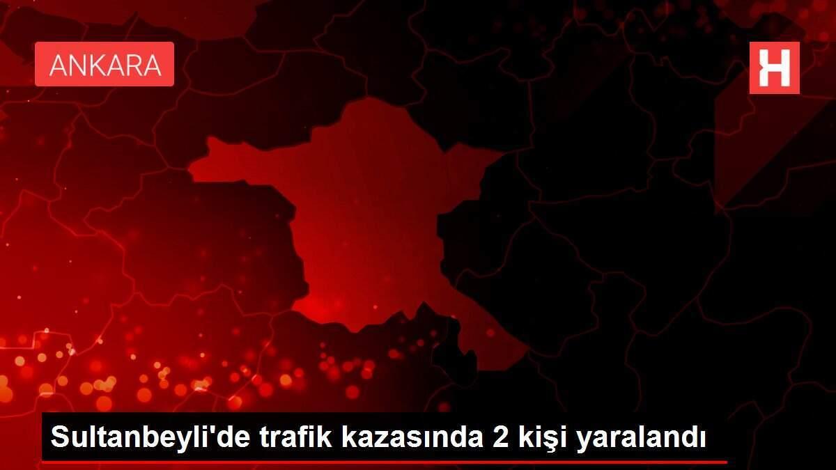 Sultanbeyli'de trafik kazasında 2 kişi yaralandı
