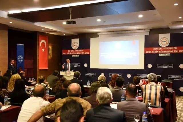 AESOB Başkanı Dere: '2020 yılında eğitimlerimiz hızlı ve yoğun şekilde devam edecek' AESOB Başkanı Dere: '2020 yılında eğitimlerimiz hızlı ve yoğun şekilde devam edecek'