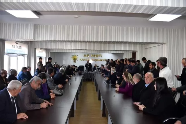 AK Parti Genel Başkan Yardımcısı Erkan Kandemir, Kars'ta