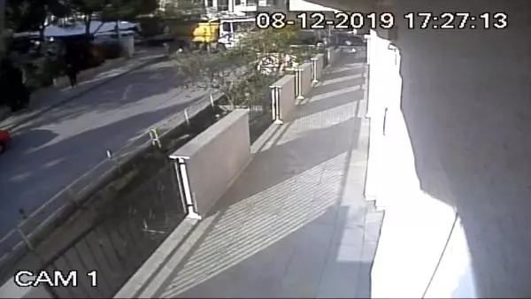 Aylin'in sağ ayağını kaybetmesine neden olan kaza kamerada Aylin'in sağ ayağını kaybetmesine neden olan kaza kamerada
