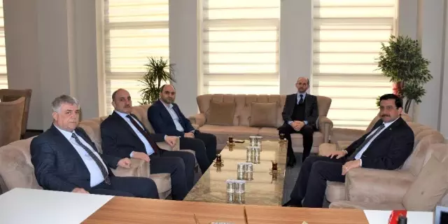 Başkan Kılıç, Genel Sekreter Mustafa Ak'ı ağırladı Başkan Kılıç, Genel Sekreter Mustafa Ak'ı ağırladı