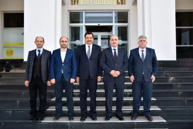 Başkan Kılıç, Genel Sekreter Mustafa Ak'ı ağırladı Başkan Kılıç, Genel Sekreter Mustafa Ak'ı ağırladı