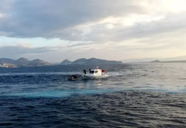 Bodrum'da 63 kaçak göçmen yakalandı