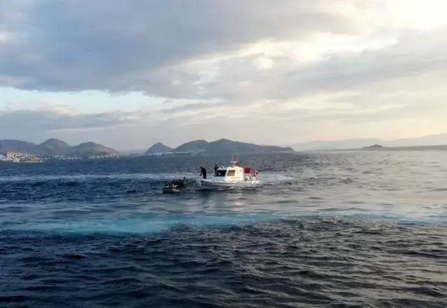Bodrum'da 63 kaçak göçmen yakalandı