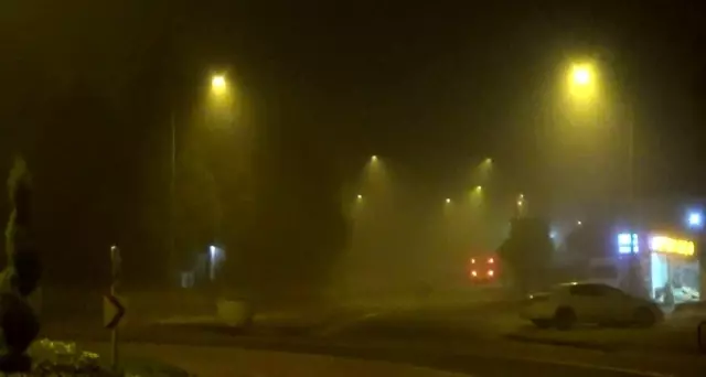 Bursa güne sisli bir havayla başladı