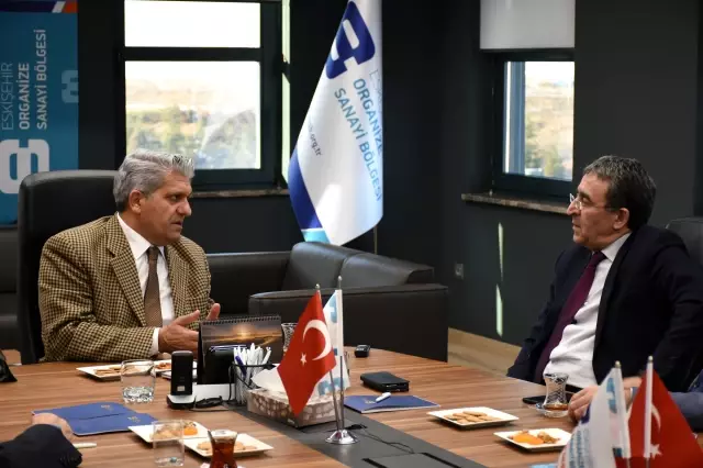 Çin'deki müthiş Türk'ten EOSB'ye ziyaret