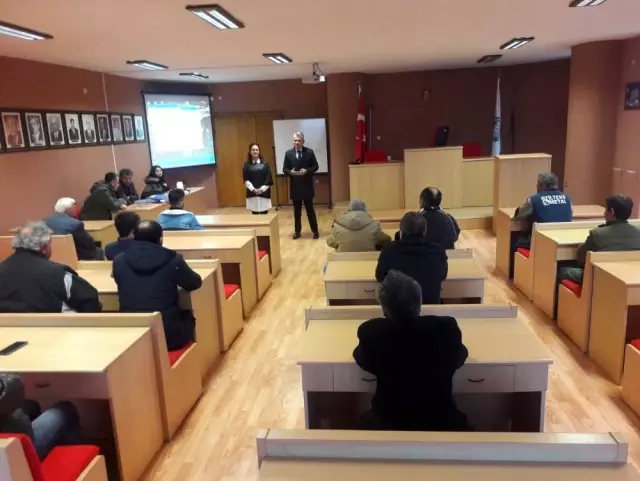 Denetimli serbestlik yükümlülerine basınçlı sulama sistemleri eğitimi Denetimli serbestlik yükümlülerine basınçlı sulama sistemleri eğitimi