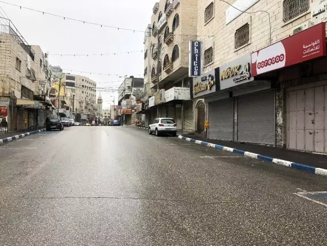 El-Halil'de İsrail'in kentteki yeni yerleşim planı protesto ediliyor