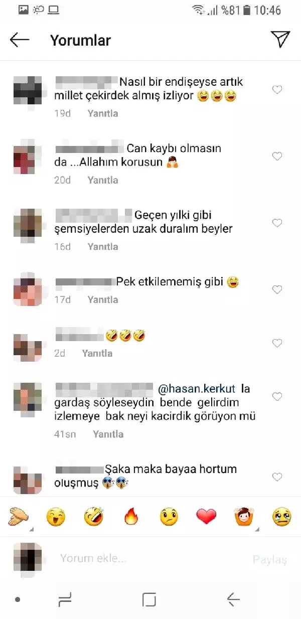 Manzara seyreder gibi hortumu izlediler Manzara seyreder gibi hortumu izlediler