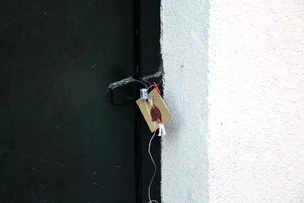 Ölen İngiliz eski istihbarat subayının Büyükada'daki evinin önünde gizemli kadın