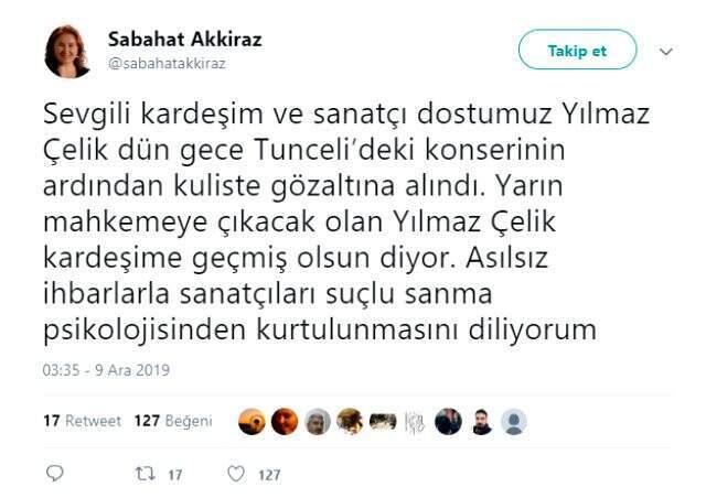 Şarkıcı Yılmaz Çelik'e 'terör' gözaltısı