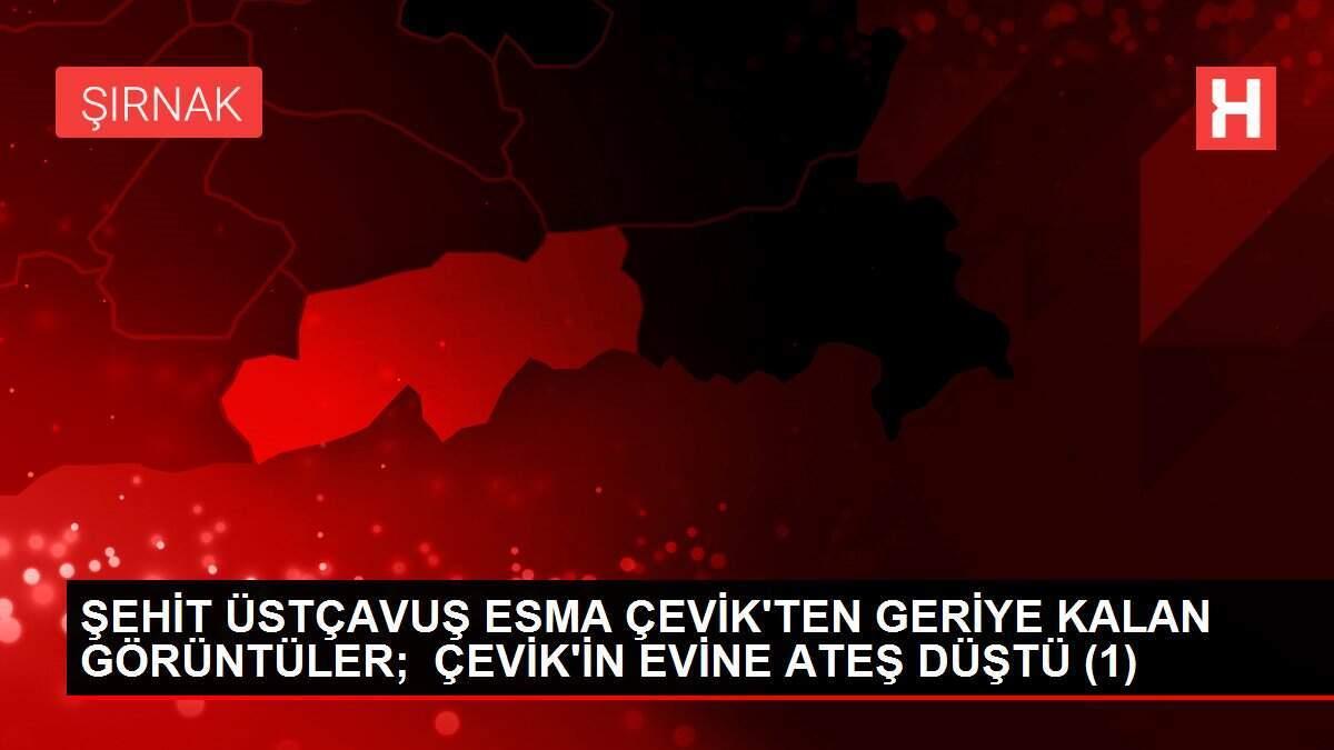 ŞEHİT ÜSTÇAVUŞ ESMA ÇEVİK'TEN GERİYE KALAN GÖRÜNTÜLER; ÇEVİK'İN EVİNE ATEŞ DÜŞTÜ (1) ŞEHİT ÜSTÇAVUŞ ESMA ÇEVİK'TEN GERİYE KALAN GÖRÜNTÜLER; ÇEVİK'İN EVİNE ATEŞ DÜŞTÜ (1)