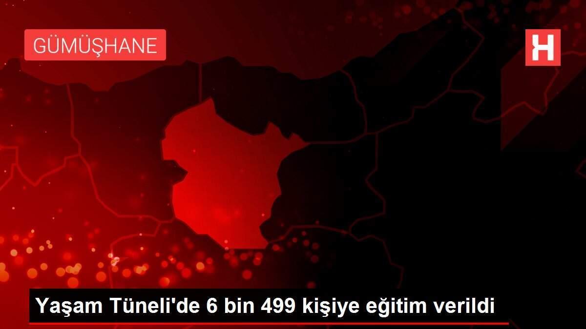 Yaşam Tüneli'de 6 bin 499 kişiye eğitim verildi