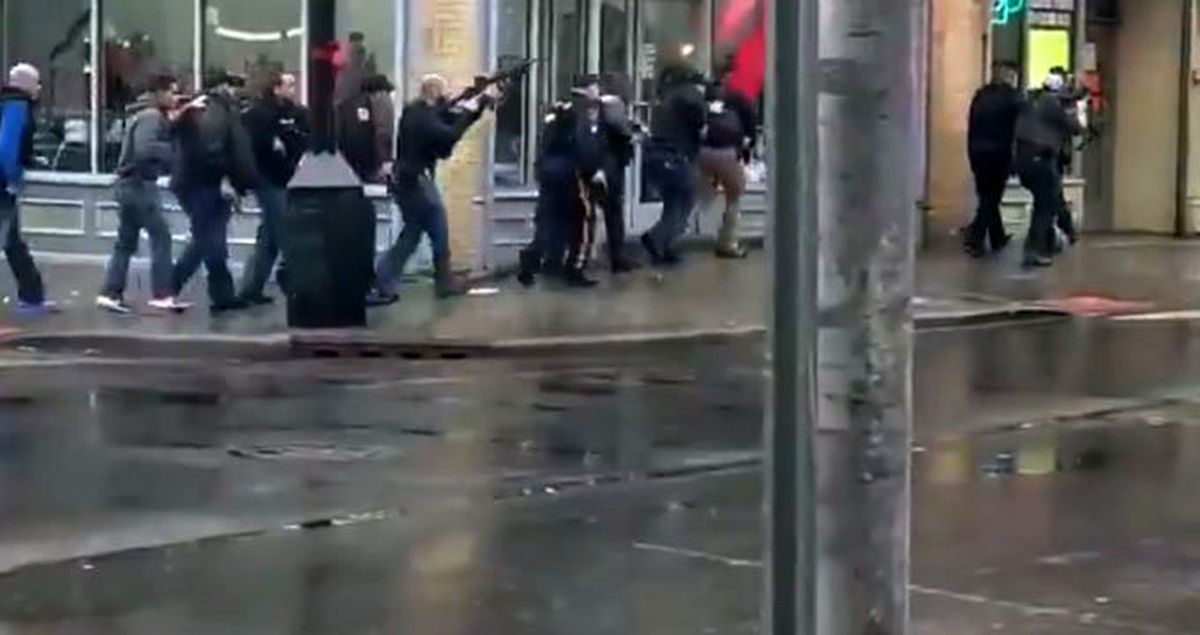 ABD'de silahlı çatışma paniği! 1 polis yaralandı
