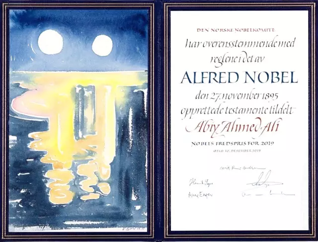 Etiyopya Başbakanı Nobel Barış Ödülü'nü aldı Etiyopya Başbakanı Nobel Barış Ödülü'nü aldı
