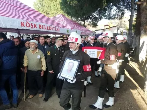 Kalp krizinden ölen Kıbrıs gazisi, Aydın'da toprağa verildi
