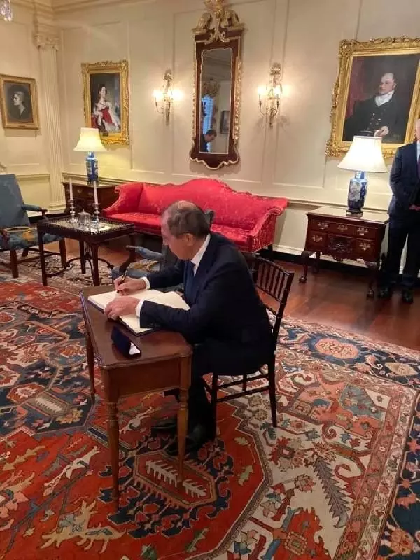 Rusya Dışişleri Bakanı Lavrov, ABD'de
