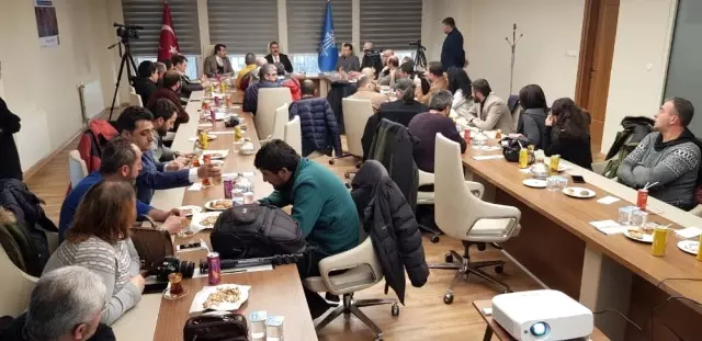 Başkan Sunar gazetecilerle buluştu Başkan Sunar gazetecilerle buluştu