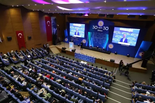 Gençlik ve Spor Bakanlığı '30 Altı 30' programına ev sahipliği yaptı