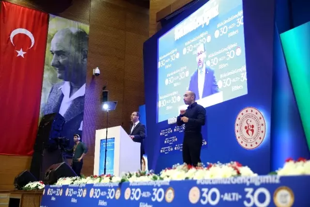 Gençlik ve Spor Bakanlığı '30 Altı 30' programına ev sahipliği yaptı