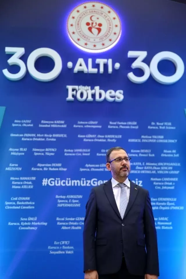 Gençlik ve Spor Bakanlığı '30 Altı 30' programına ev sahipliği yaptı