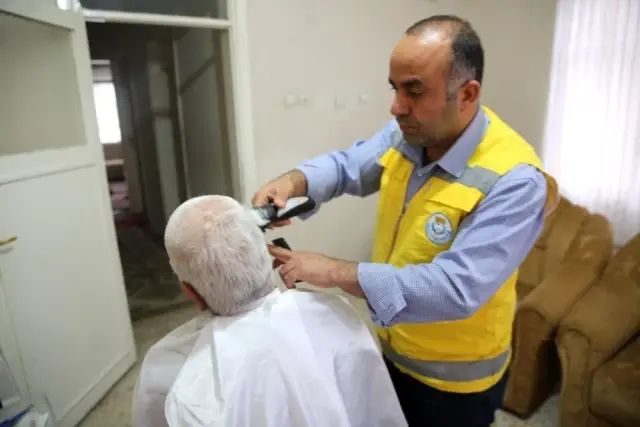 Haliliye�de yaşlılara evde bakım hizmeti sürüyor Haber