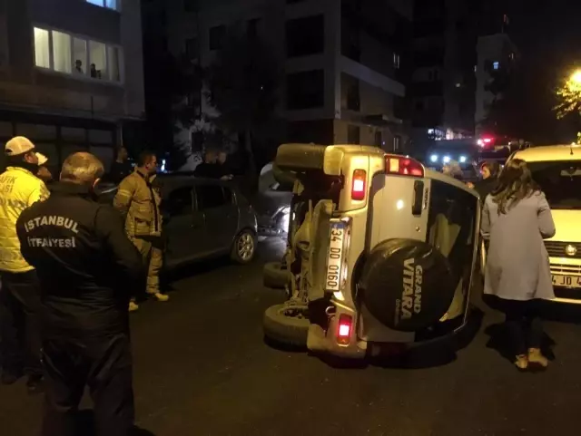 Yer: İstanbul! Eşinin park etmesini beğenmedi, lüks cipi devirdi