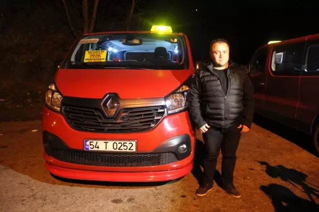 Sakarya'da boğazına şeker kaçan çocuğu hastaneye yetiştiren şoför Sarı o anları anlattı