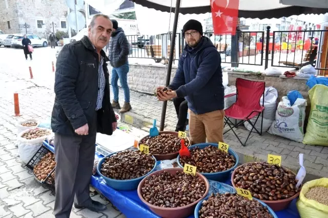 Fiyatı artan Simav kestanesi, yoğun ilgi görüyor Fiyatı artan Simav kestanesi, yoğun ilgi görüyor