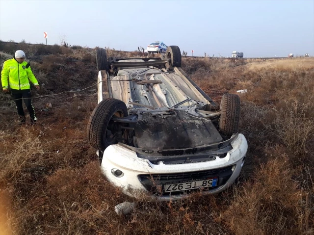 Yozgat Ta Trafik Kazası 2 Yaralı Haberi Fotografı