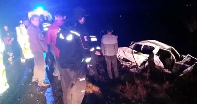 Afyonkarahisar'daki kazada yürek burkan detay Afyonkarahisar'daki kazada yürek burkan detay
